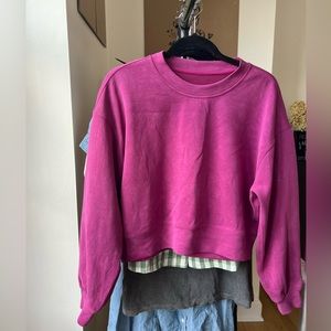 Lululemon Scuba Cropped Sweatshirt | 4